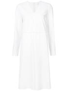 Kuho Fitted Shirt Dress - White