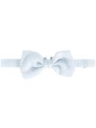 Canali Polka Dot Bow Tie - White