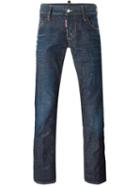 Dsquared2 Slim Jeans, Men's, Size: 44, Blue, Cotton/spandex/elastane/cotton