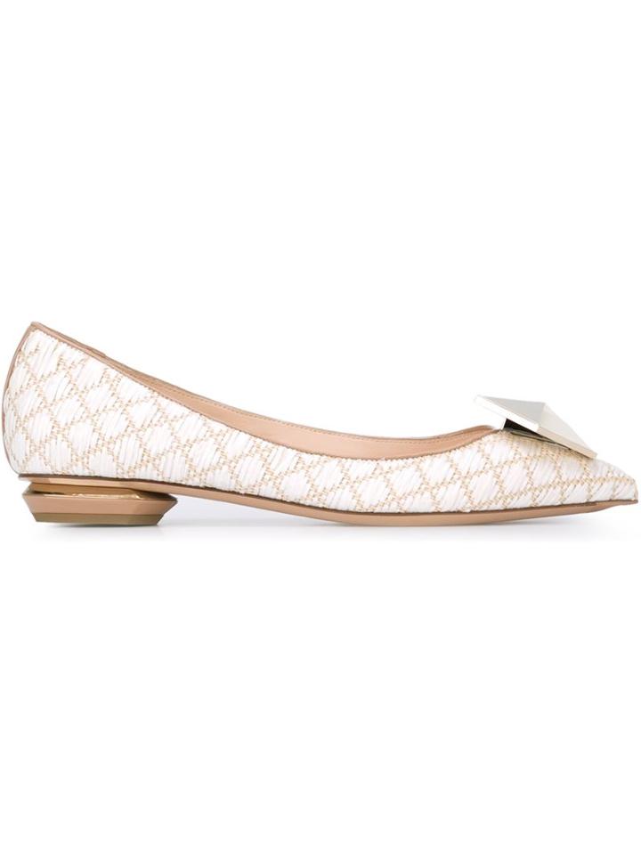 Nicholas Kirkwood 'eden Hexagon Skimmer' Ballerinas