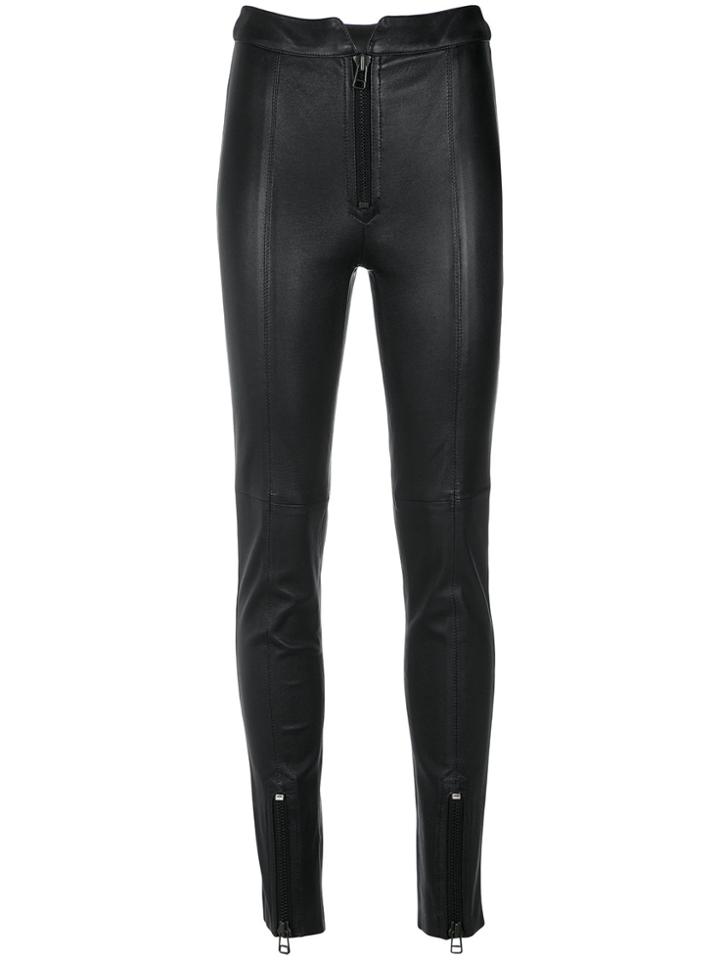 Nk Leather Leggings - Black