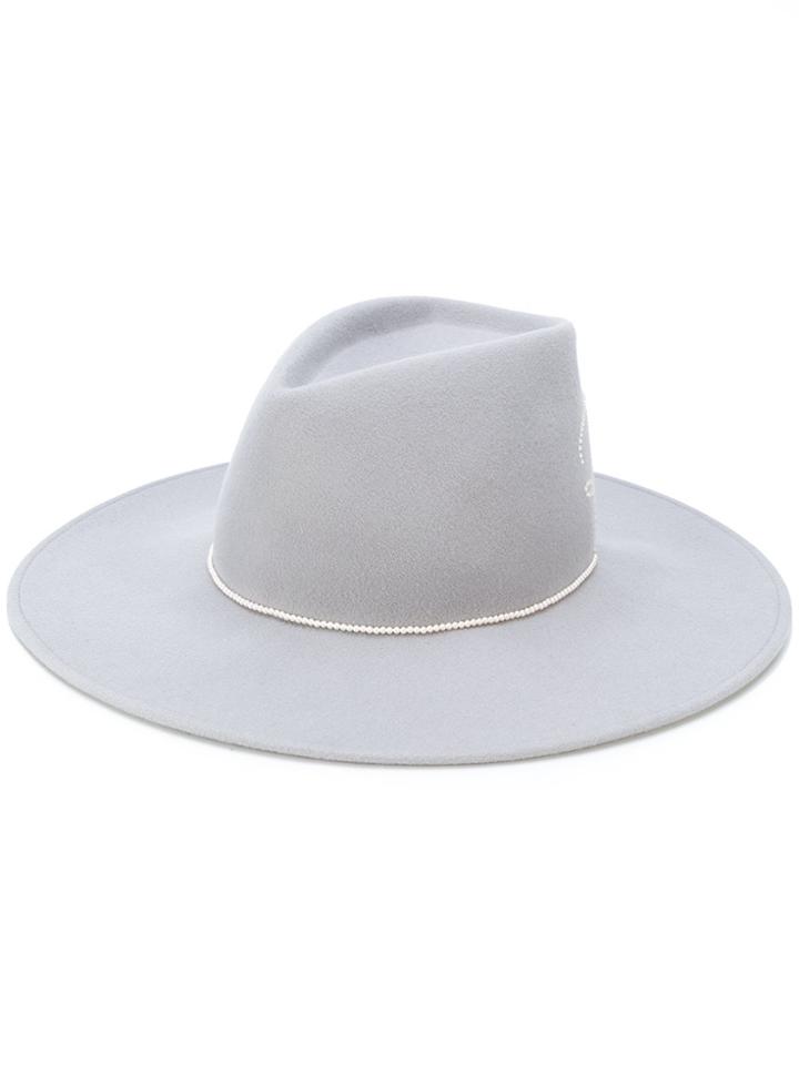 Eugenia Kim Rebel Trilby Hat - Grey