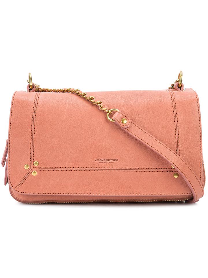 Jérôme Dreyfuss - Bobi Shoulder Bag - Women - Buffalo Leather - One Size, Pink/purple, Buffalo Leather