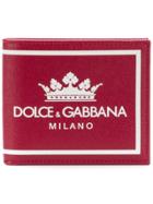 Dolce & Gabbana Dg Milano Wallet - Red