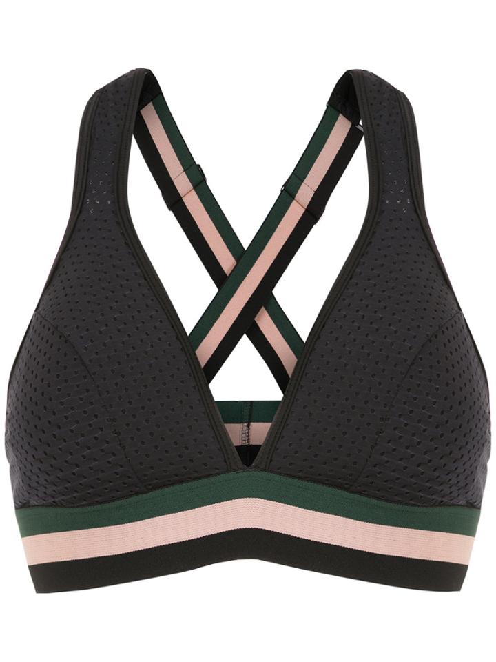 Track & Field Vinil Top - Black