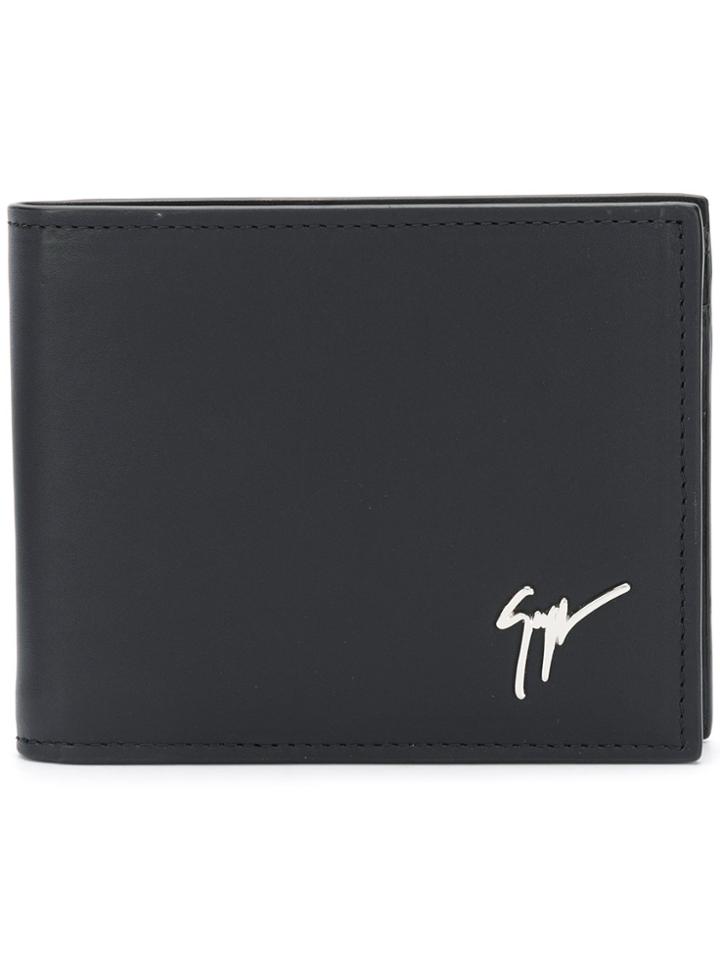 Giuseppe Zanotti Design Folded Wallet - Black