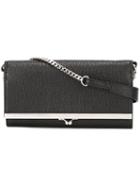 Maison Margiela Foldover Chain Cross Body Bag, Women's, Black
