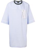 3.1 Phillip Lim Pinstripe T-shirt - Blue