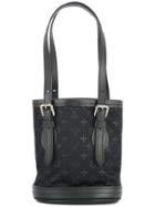 Louis Vuitton Vintage Mini Bucket Tote Bag - Black