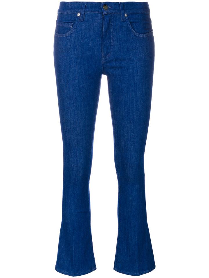 Victoria Victoria Beckham - Bootcut Jeans - Women - Cotton/polyester/spandex/elastane - 28, Blue, Cotton/polyester/spandex/elastane