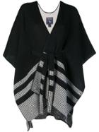 Woolrich Belted Blanket Cardi-coat - Black