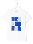 Lanvin Petite - Geometric Print T-shirt - Kids - Cotton - 10 Yrs, Boy's, White