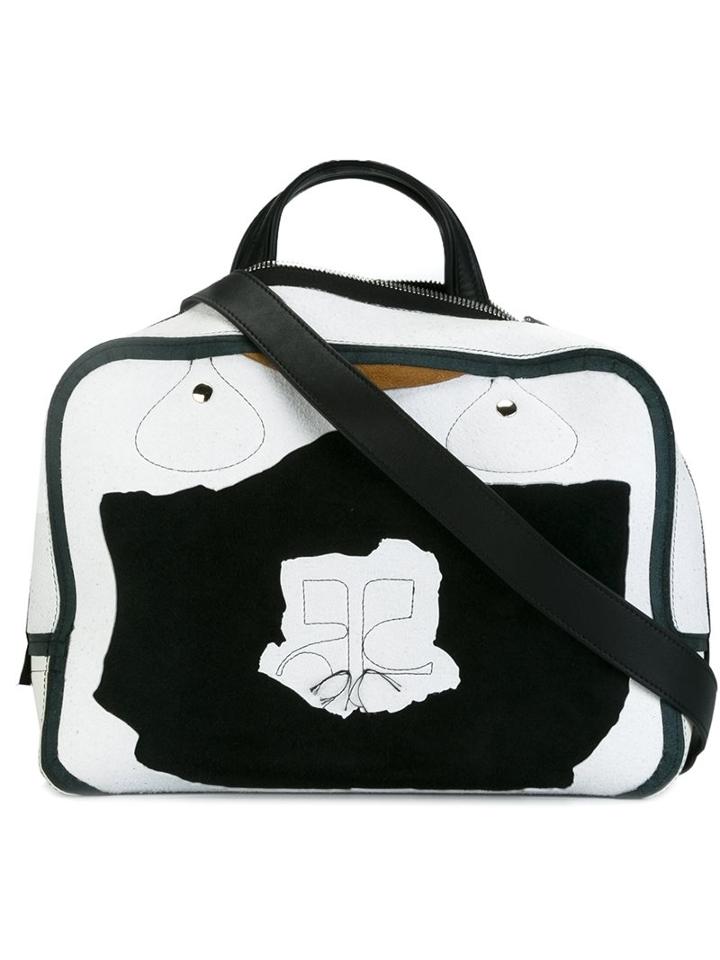 Courrèges Double Handles Medium Tote