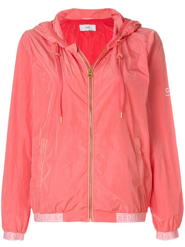 Closed Zipped Windbreaker - Pink