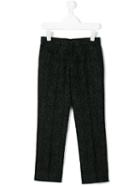 Dolce & Gabbana Kids - Printed Tailored Trousers - Kids - Cotton/polyester - 10 Yrs, Black