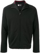 Z Zegna Zipped Sports Jacket - Black