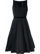 Marc Jacobs Sleeveless Faille Dress, Women's, Size: 6, Black, Polyester/horse Hair