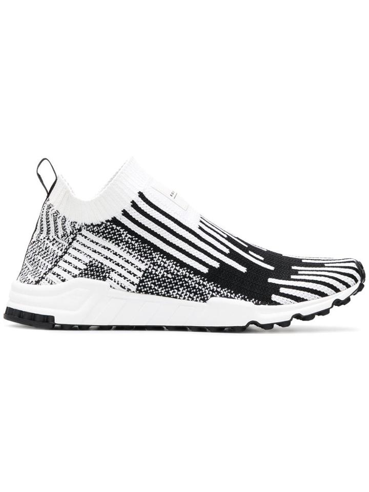 Adidas Eqt Support Sock Primeknit Sneakers - White