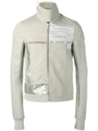 Rick Owens Panelled Jacket, Men's, Size: 52, Nude/neutrals, Cotton