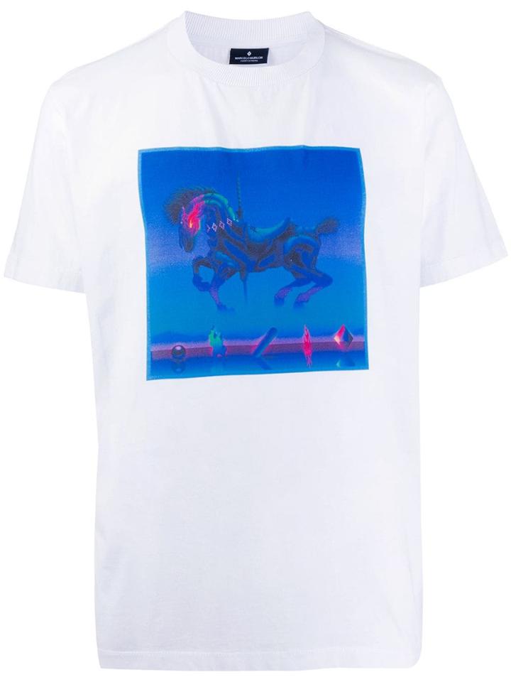 Marcelo Burlon County Of Milan Horse Print T-shirt - White