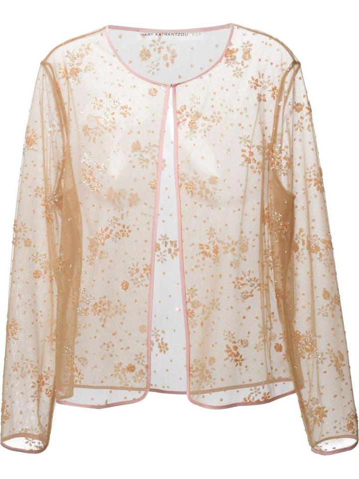 Mary Katrantzou Floral Embellished Cardigan