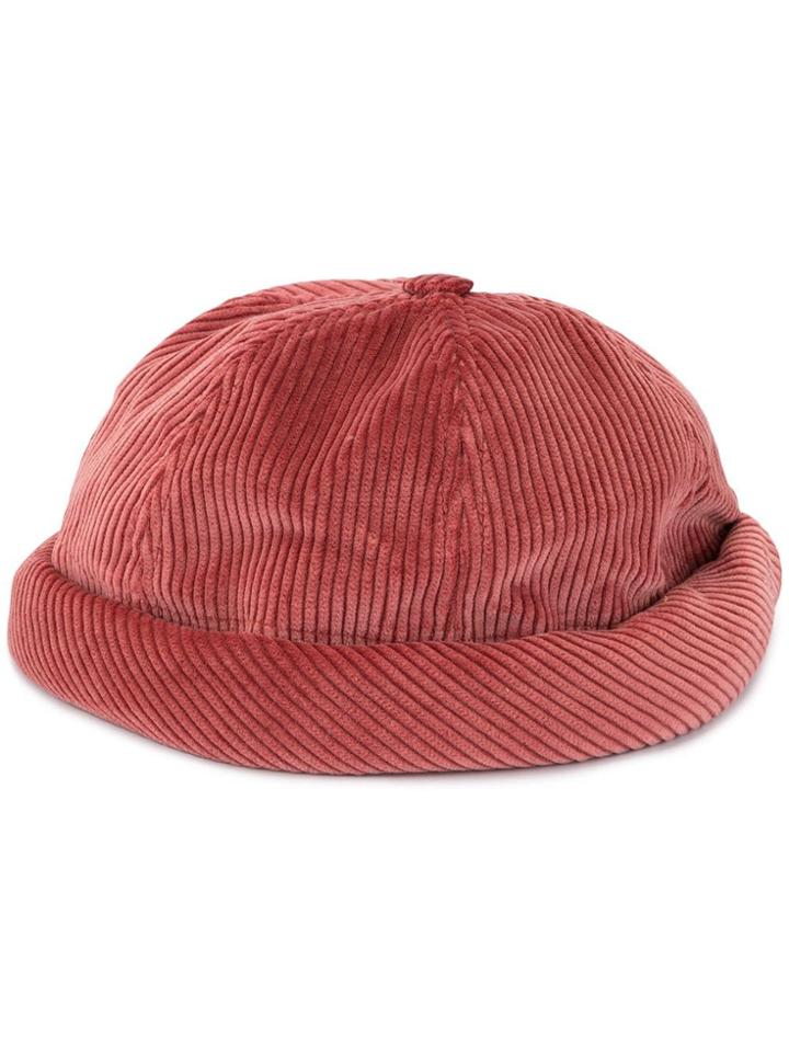 Beton Cire Miki Coast Corduroy Cap - Red