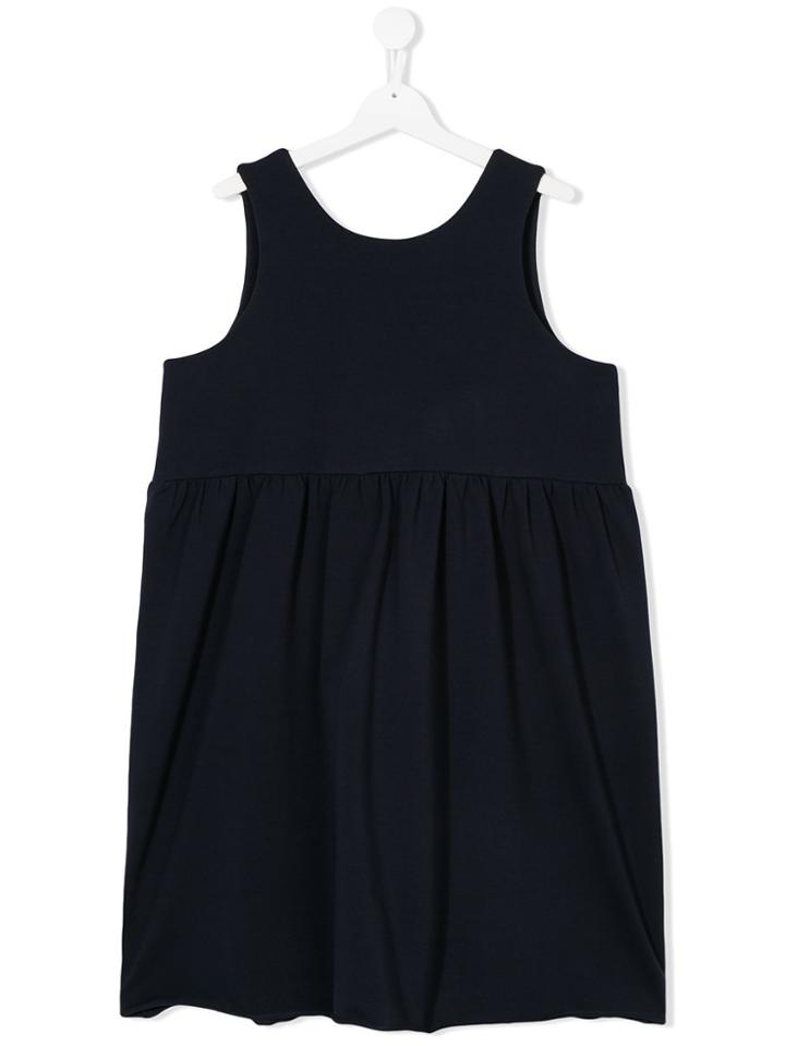 La Bottega Di Giorgia Teen Gathered Blouse - Blue