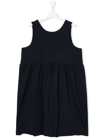 La Bottega Di Giorgia Teen Gathered Blouse - Blue
