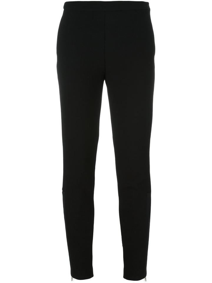 Iceberg Tapered Trousers, Women's, Size: 40, Black, Virgin Wool/polyamide/viscose/spandex/elastane