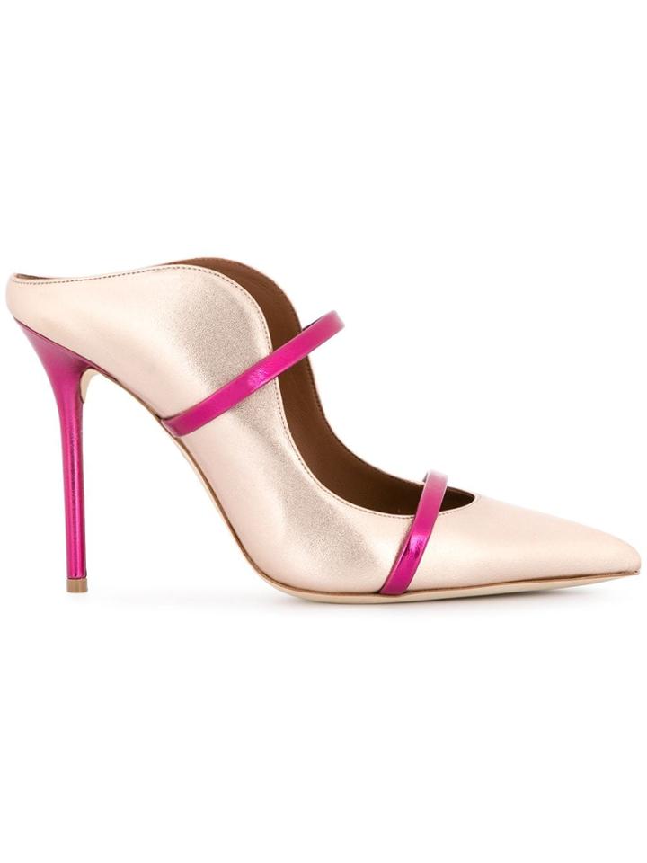 Malone Souliers Strap Detail Pumps - Metallic