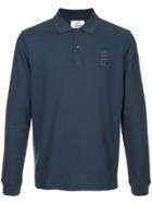 Kent & Curwen Chest Logo Polo Shirt - Blue