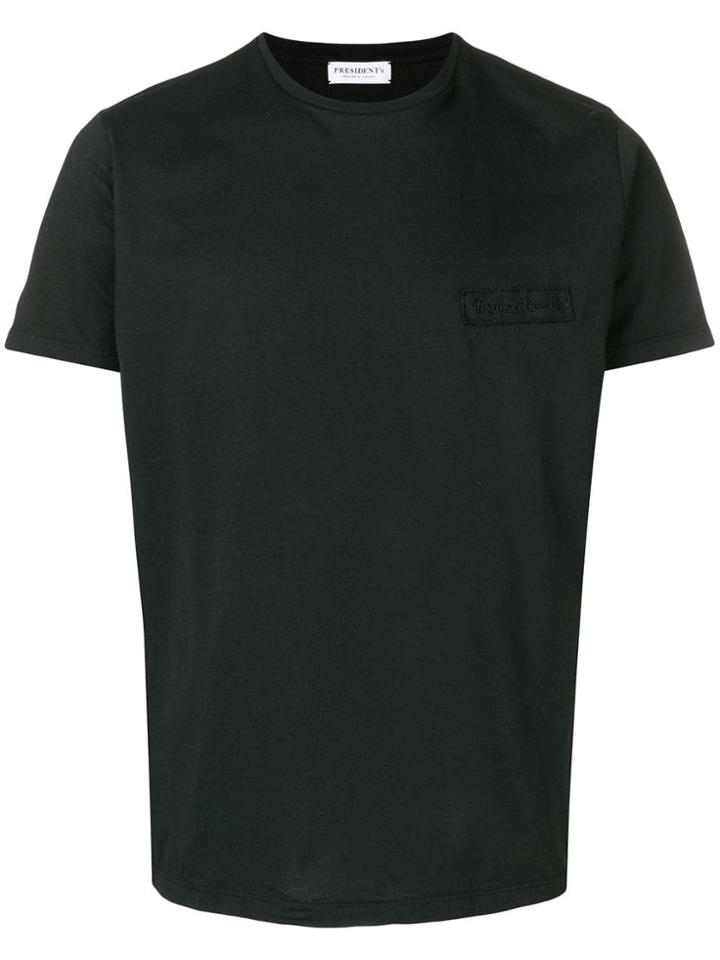 President's Classic Logo T-shirt - Black