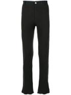 Facetasm Stretch Cotton Trousers - Black