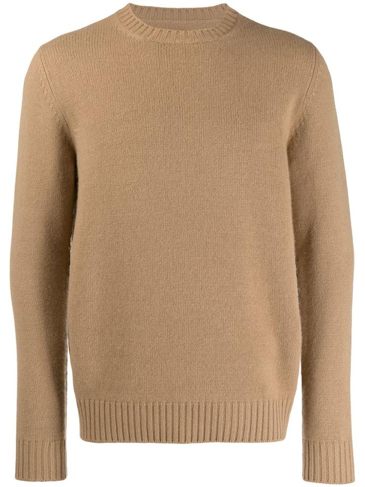 Prada Cashmere Classic Sweater - Neutrals