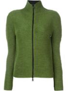 Issey Miyake Cauliflower Structured Zipped Jacket