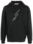 Givenchy Lightning Hoodie - Black