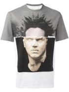 Neil Barrett Spliced T-shirt, Men's, Size: Xs, White, Cotton