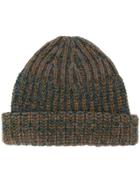 Santoni Chunky Knit Beanie - Grey