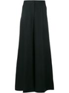 Valentino High Waisted Silk Trousers