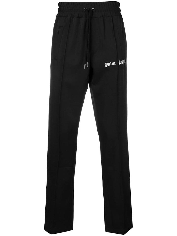 Palm Angels Drawstring Track Trousers - Black