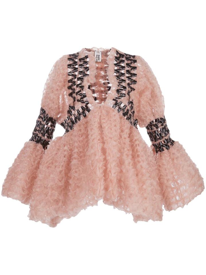 Comme Des Garçons Noir Kei Ninomiya Flared Oversized Jacket - Neutrals