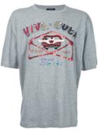Taakk - Sequinned T-shirt - Men - Cotton/polyester - 1, Grey, Cotton/polyester