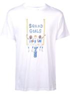 Unfortunate Portrait Squad Goals T-shirt - White