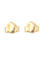 Natasha Collis 18kt Gold Small Stud Earrings