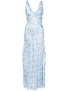 Love Shack Fancy Kendall Dress - Blue