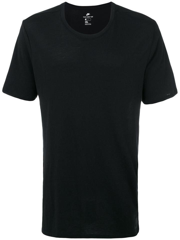 Nike - Nike Sportswear Mesh Back T-shirt - Men - Cotton/polyester/viscose - M, Black, Cotton/polyester/viscose