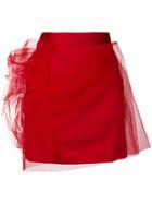 Y / Project Tulle Layered Mini Skirt