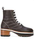 Sies Marjan Lace-up Boots - Brown