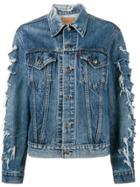 R13 X Levis Repurposed Denim Jacket - Blue