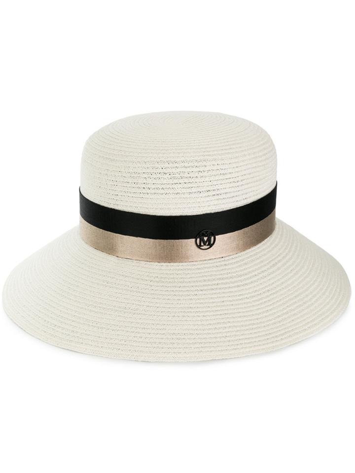 Maison Michel André Hat - White